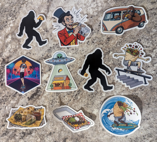 Medium Sticker Bundle - All 10 Designs