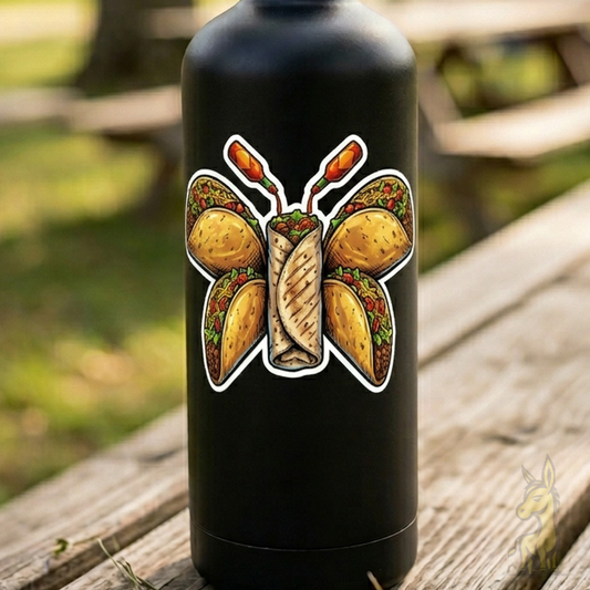 Burritofly Vinyl Sticker