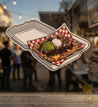 Carne Asada Fries Vinyl Sticker