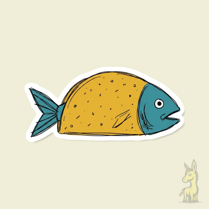 Fish Taco Sticker