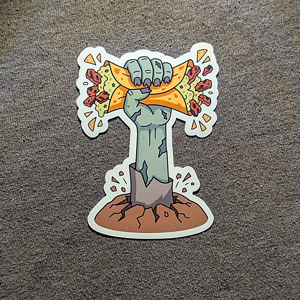Grave Cravings Sticker