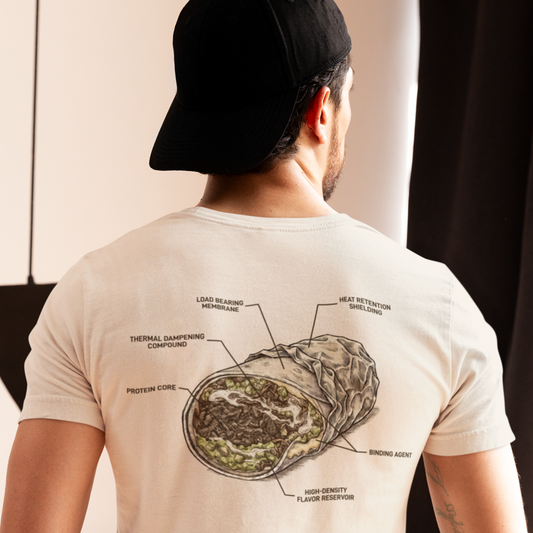 Burrito Schematic Tee (Back Print)