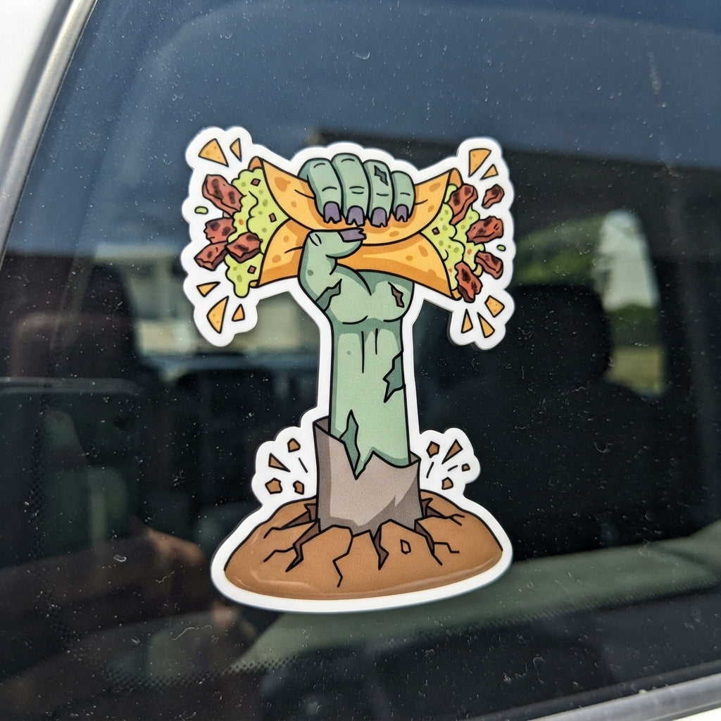 Grave Cravings Sticker