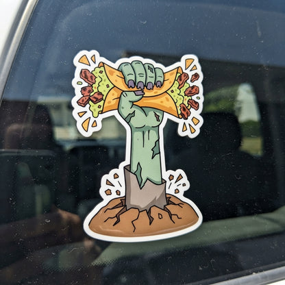 Grave Cravings Sticker