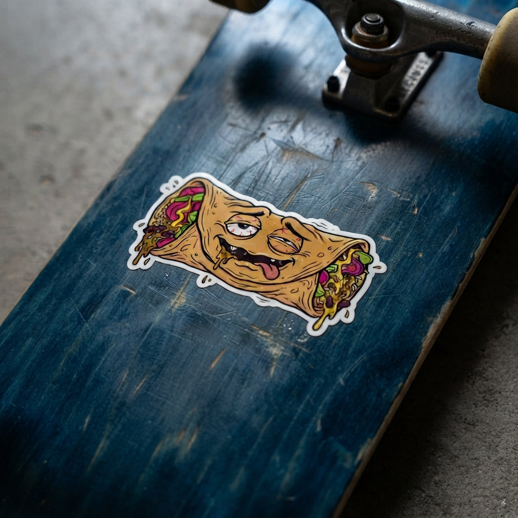 "Buggin' Burrito" Radito Sticker