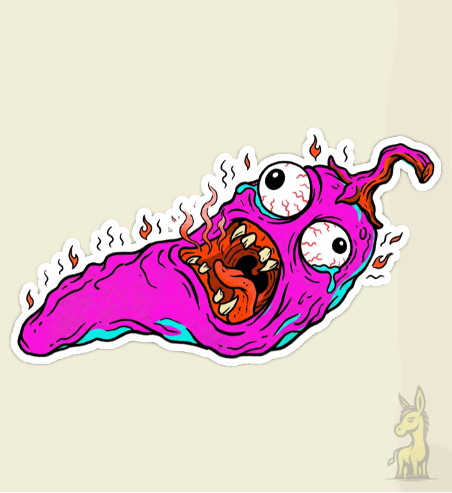 "Gnarly Reaper" Radito Sticker