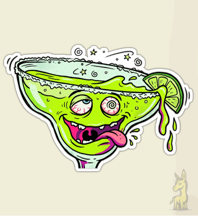 "Mondo Margarita" Radito Sticker