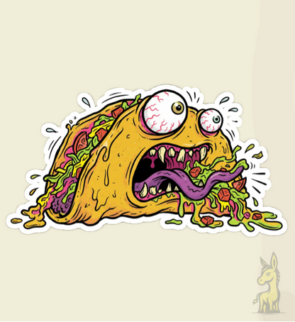 "Trippin' Taco" Radito Sticker