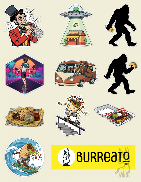 Mini Sticker Sheet - Space Saver Pack