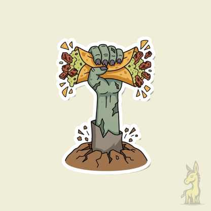Grave Cravings Sticker