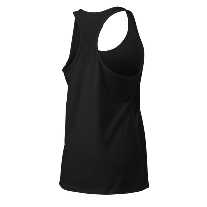 Burritofly Racerback Tank - a burrito-bodied, taco-winged creature with hot sauce bottle antennae