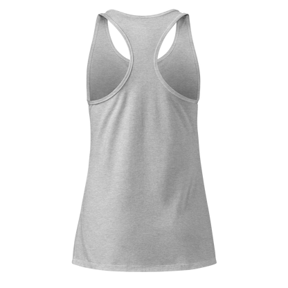 Burritofly Racerback Tank - a burrito-bodied, taco-winged creature with hot sauce bottle antennae